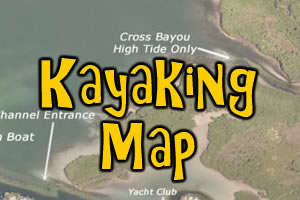 Kayaking Area Map