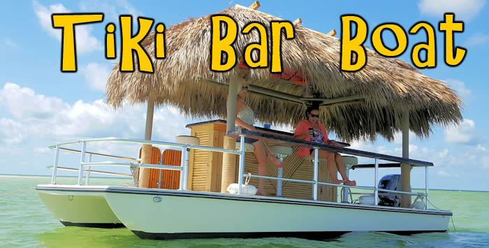 Tiki Bar Boat Booze Cruise